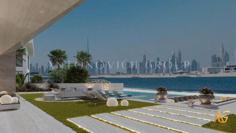 Masterful Landscape Design & Construction for BULGARI Luxury Villa in Jumeirah Bay