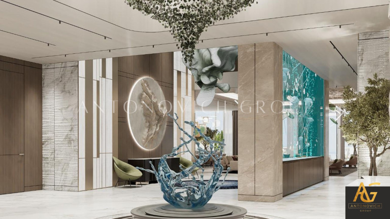 Breathtaking Villa Entrance Foyer Design