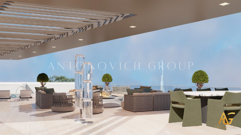 Modern Futuristic Villa Architecture: Antonovich Group's Vision at Bulgari Residence Jumeirah Island Dubai