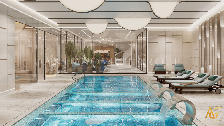 Elevating Luxury: Masterful Indoor Swimming Pool Designs