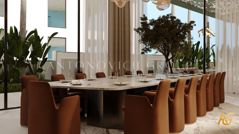 The Art of Dining: Antonovich Group's Approach to Luxury Interior Design