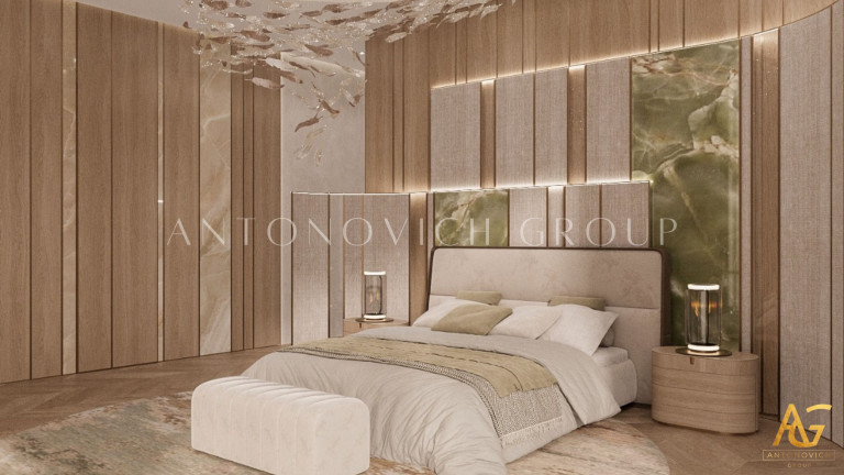 Modern Aesthetic Bedroom Interior Design with Spacious Layout