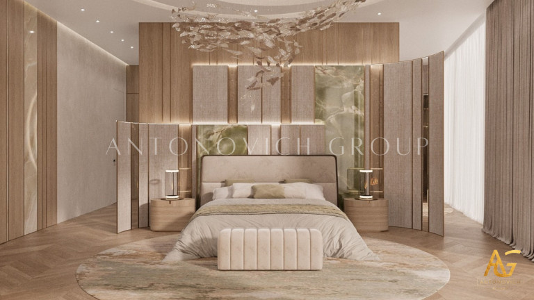 Modern Aesthetic Bedroom Interior Design with Spacious Layout