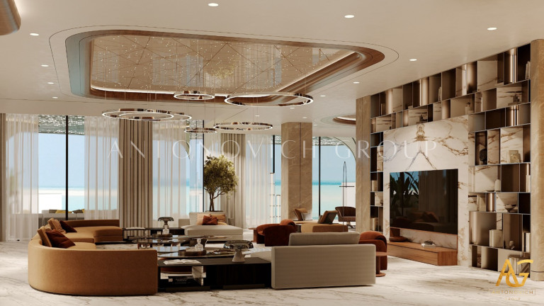 Modern Aesthetic Interior Design and Furniture Solutions for Luxury Villas