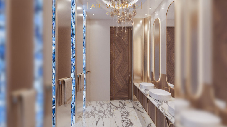Luxury Bathroom Interior Fit-out and Sanitary Solution
