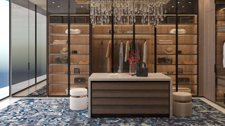 Dressing Room Interior Design Expertise by the Top Joinery Fit-out Company in Dubai