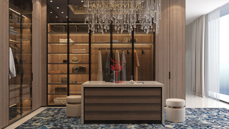 Dressing Room Interior Design Expertise by the Top Joinery Fit-out Company in Dubai