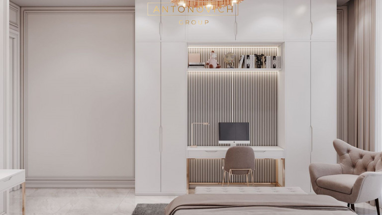 Lavish Dreams: Luxury Modern Bedroom Interior Design by Antonovich Group
