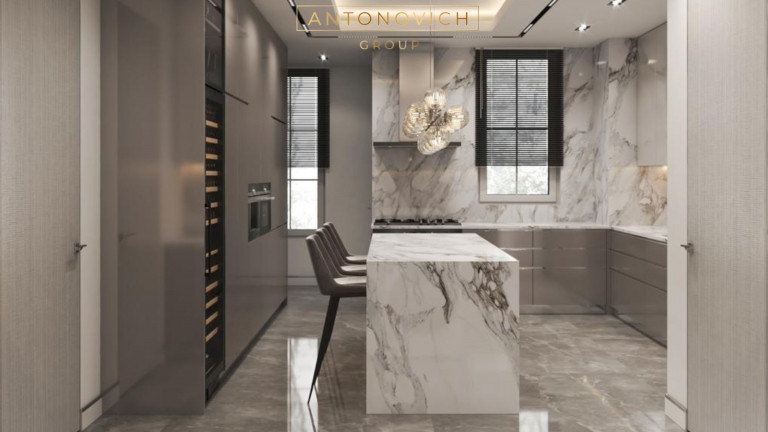 Culinary Elegance: Luxury Kitchen Interior Design and Fit-Out by Antonovich Group