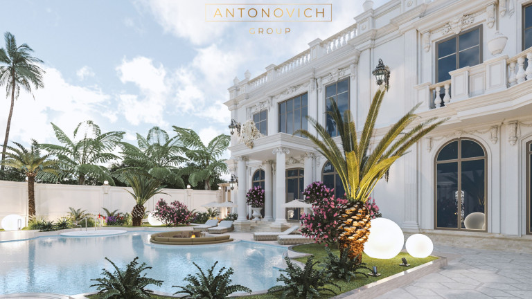 Transforming Luxury: Villa Exterior and Landscape Design by Antonovich Group