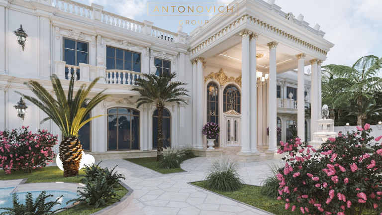 Transforming Luxury: Villa Exterior and Landscape Design by Antonovich Group