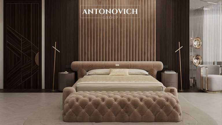 Crafting Dreams: Modern Luxury Bedroom Designs by Antonovich Group