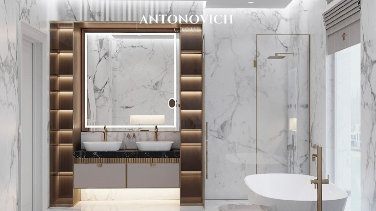 Redefining Indulgence: Antonovich Group's Bespoke Approach to Luxury Bathroom Design and Sanitation