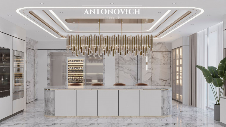 Culinary Grandeur: The Antonovich Group Approach to Luxury Kitchen Design