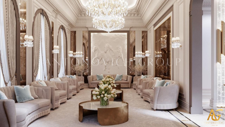 Majestic Majlis Interior Design & Fit-Out by Antonovich Group