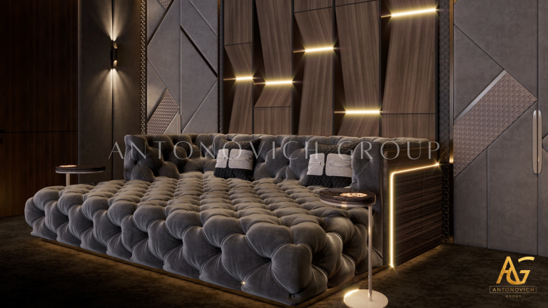 Transforming Entertainment Spaces: Luxury Interior Design Fit-Out for Home Cinema