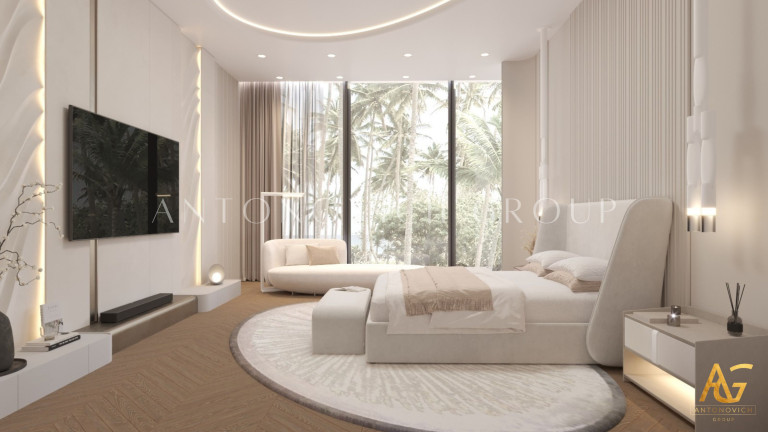 Creating Serene Spaces: Modern Minimalist Bedroom Designs by Antonovich Group