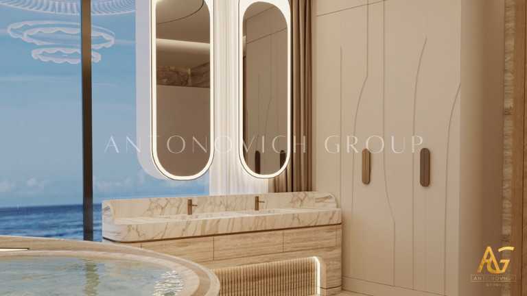 Transforming Dreams: A Luxurious Seaside Master Bathroom Sanctuary