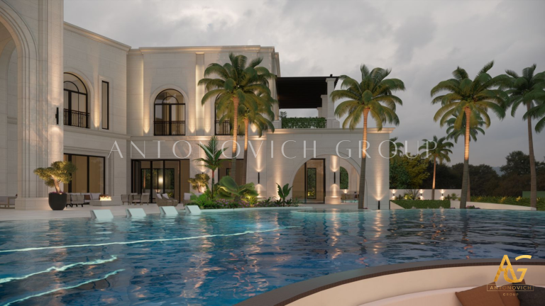 Creating Aquatic Masterpieces in Luxury Villa Landscape