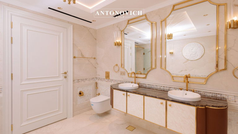 Luxury Villa Fit-out Company: Bathroom Interior Design in La Mer Dubai's