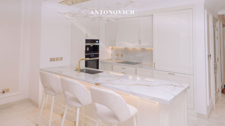 Top Villa Construction Contractor Dubai | Antonovich Group Featuring Kitchen Design, Joinery, and Bespoke Detailing