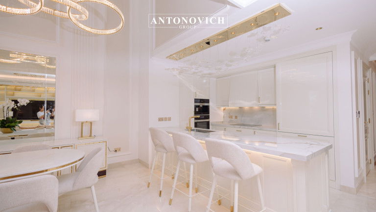 Top Villa Construction Contractor Dubai | Antonovich Group Featuring Kitchen Design, Joinery, and Bespoke Detailing