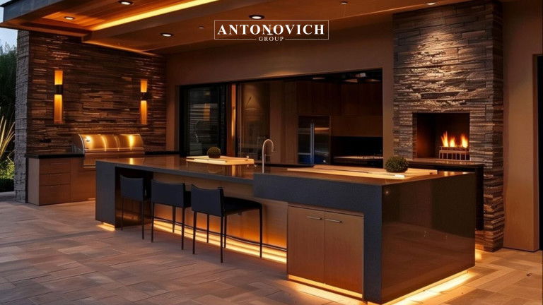 Modular outdoor kitchen