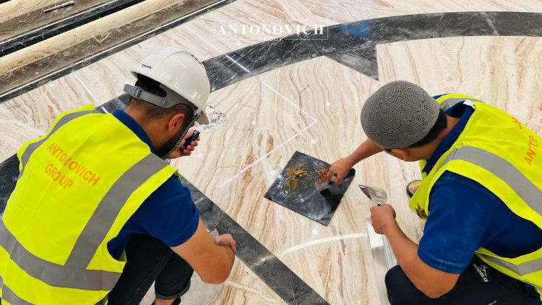 Marble Fixing