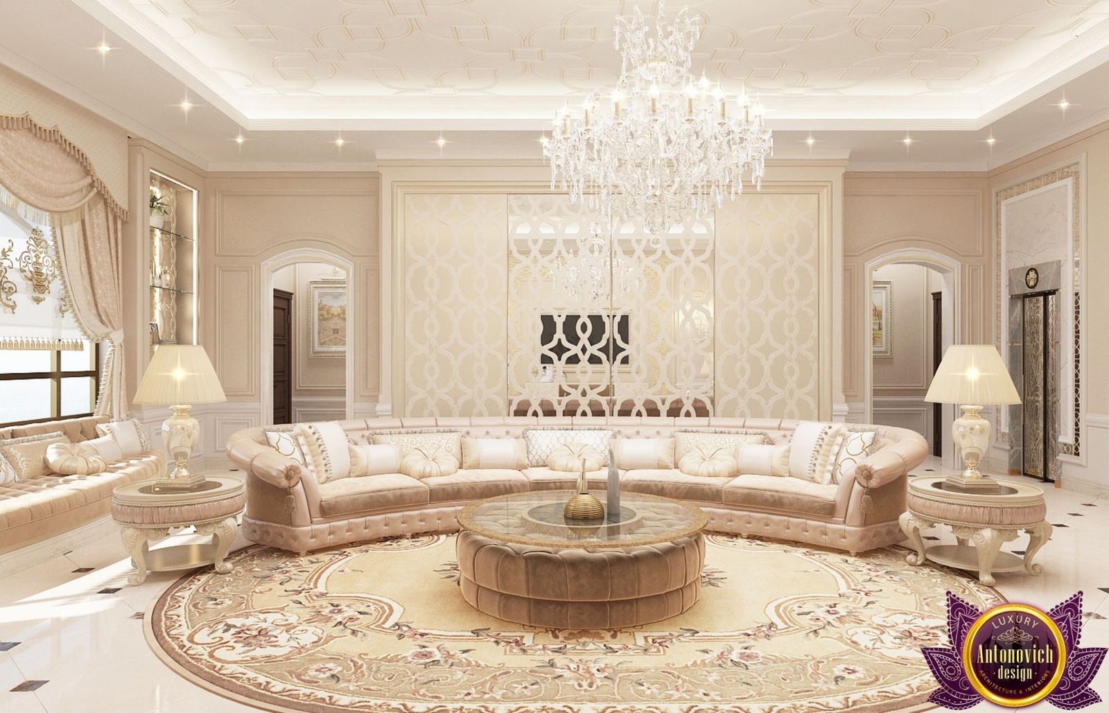 Luxurious Al Ain living room design