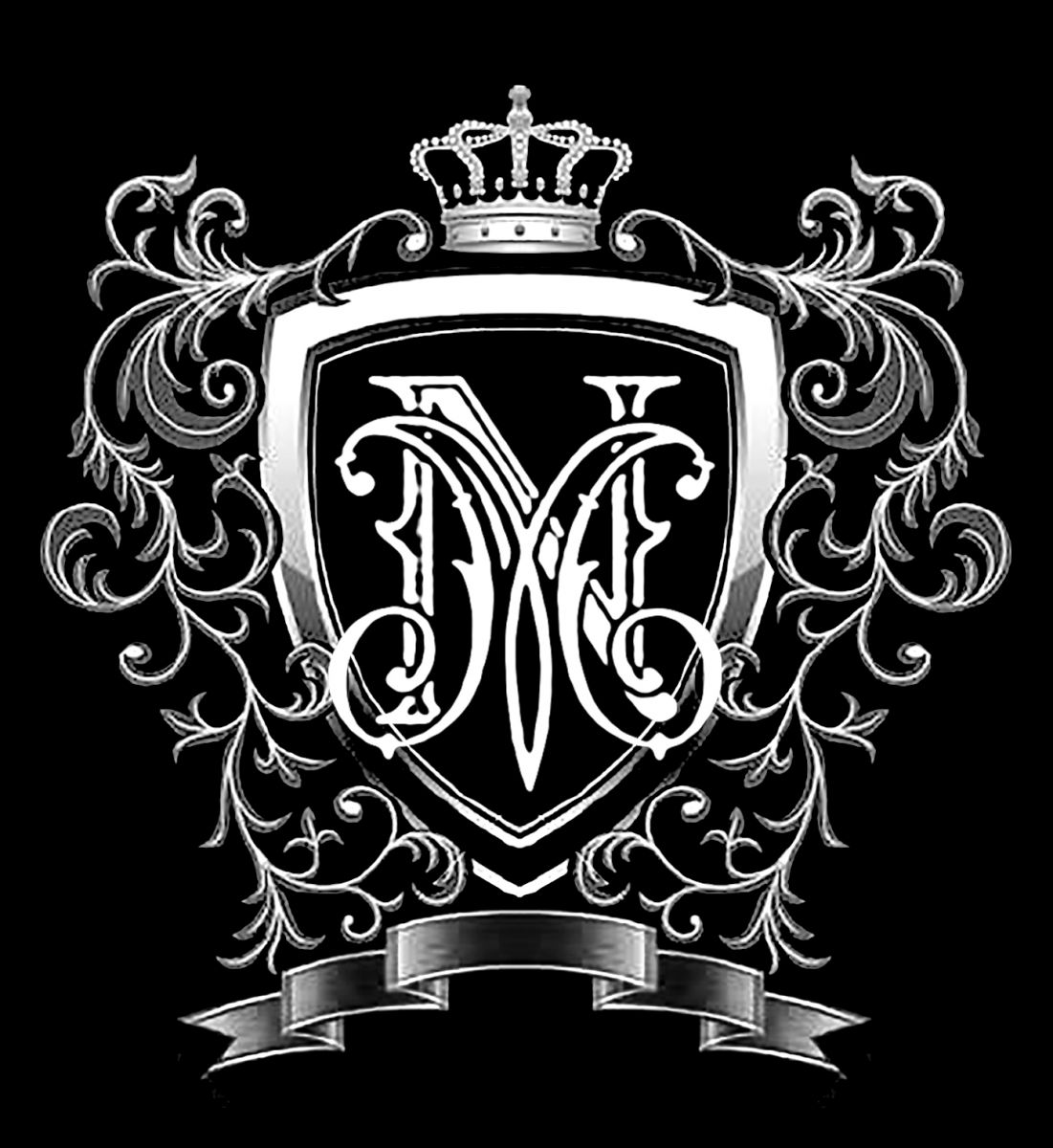 Elegant family crest logo design