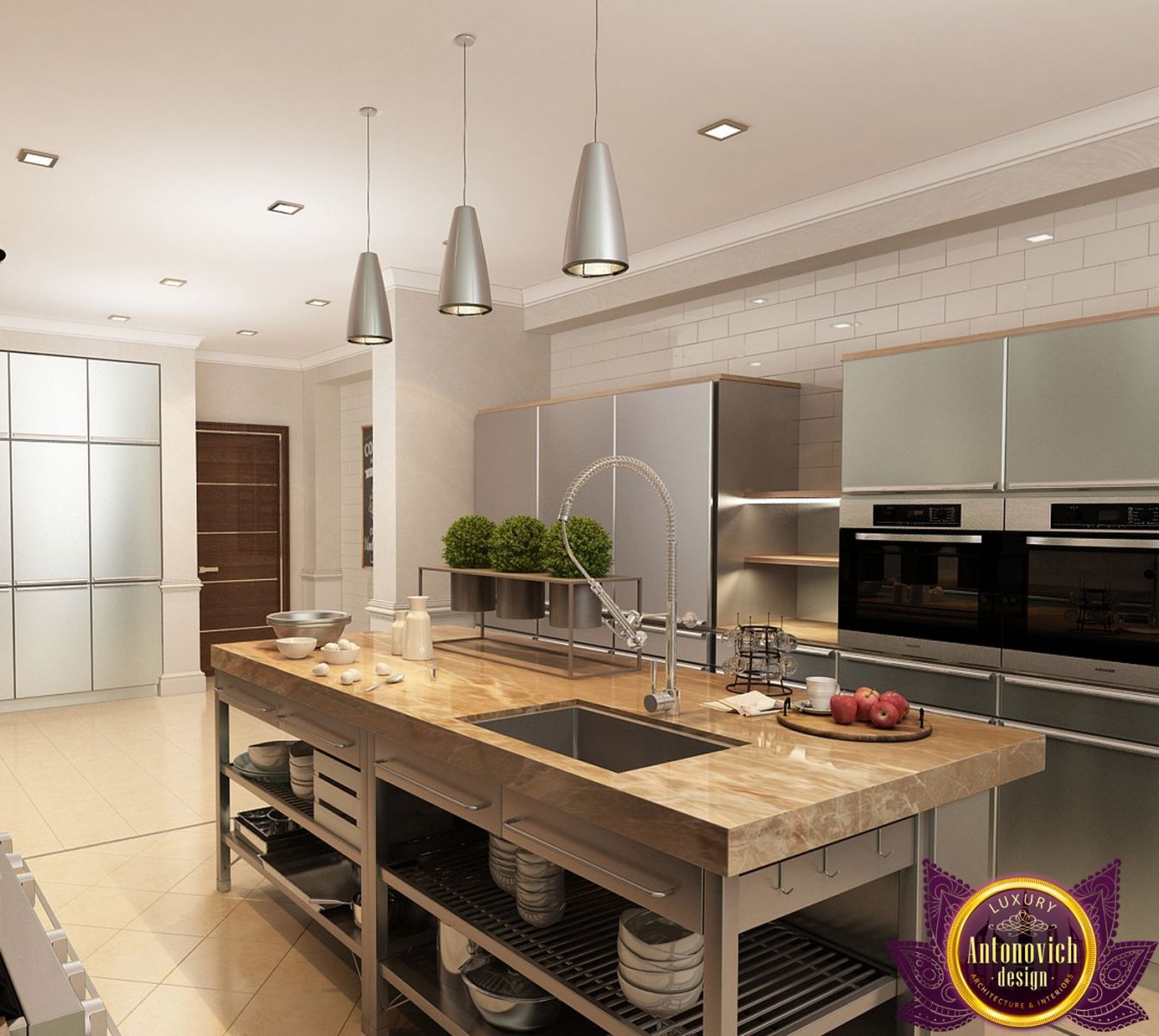 High-end kitchen appliances and fixtures by Antonovich Group