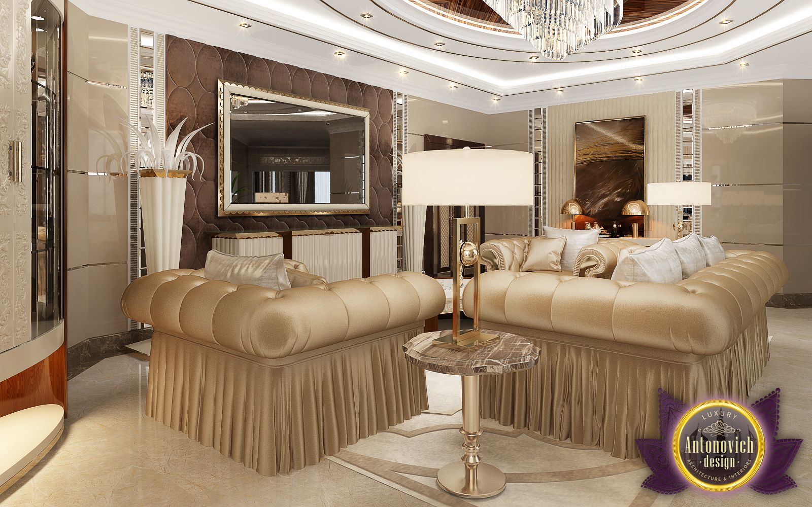 Luxury living room design