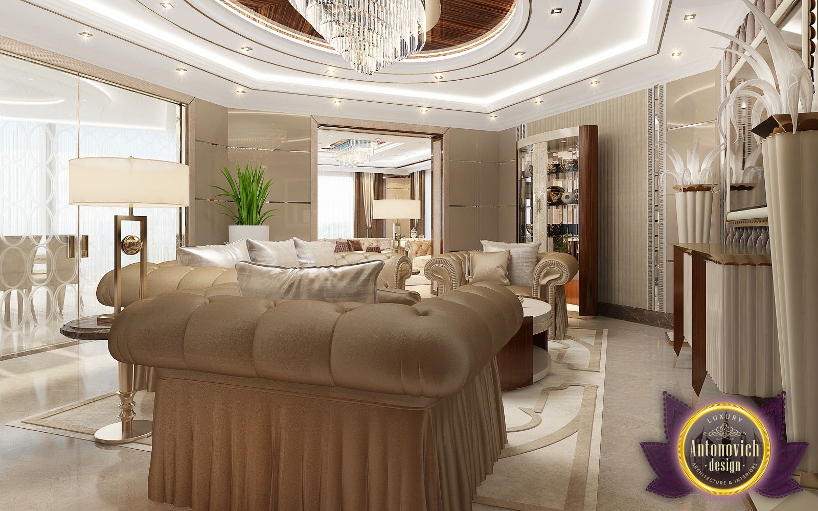تصميم غرفة المعيشة
