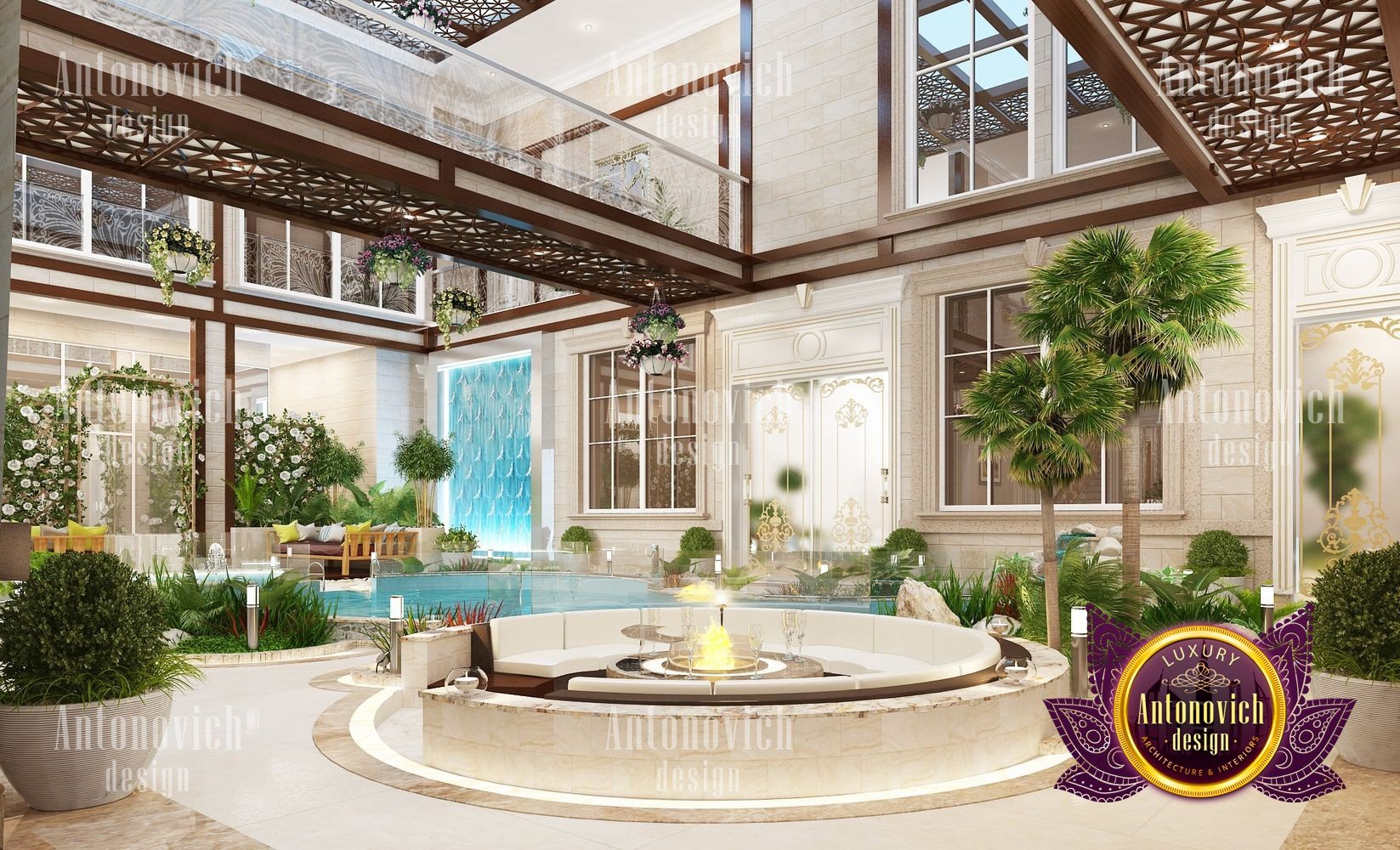 Interior Design Villa in Saudi Arabia