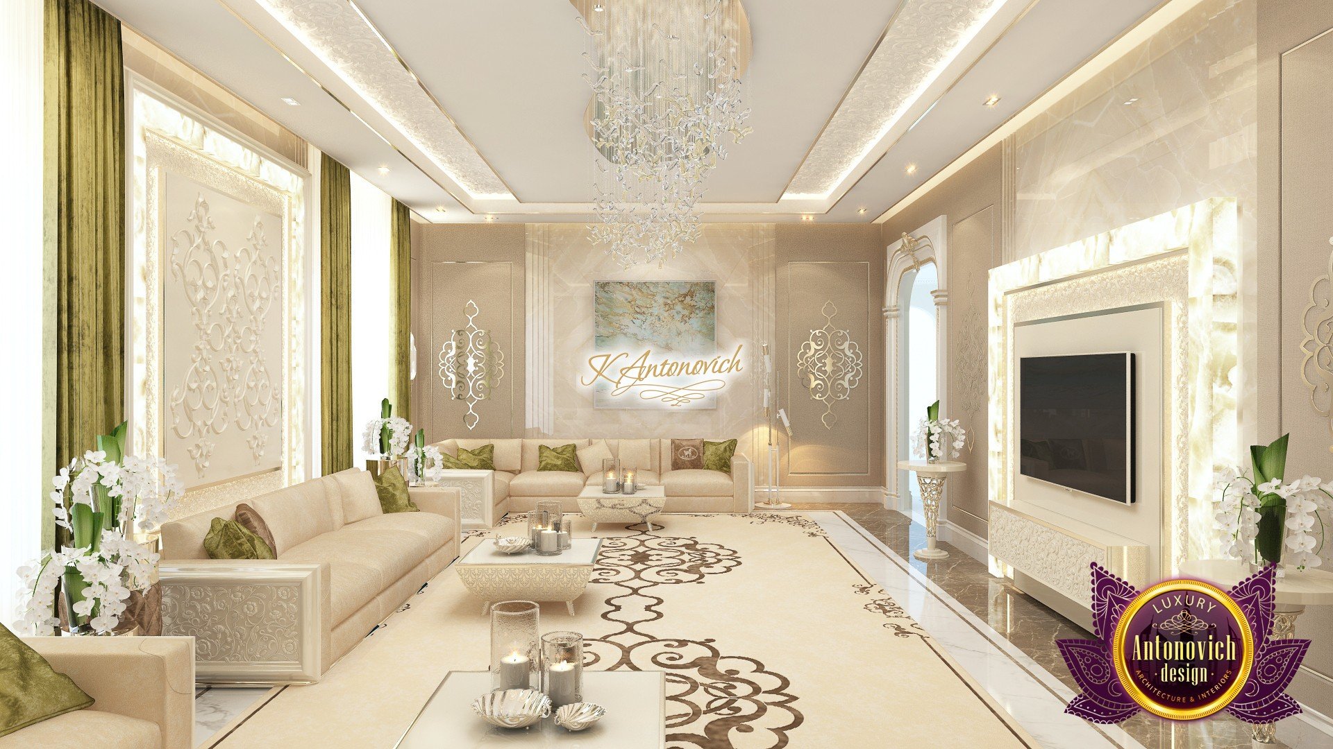 Luxury Homes Living Rooms