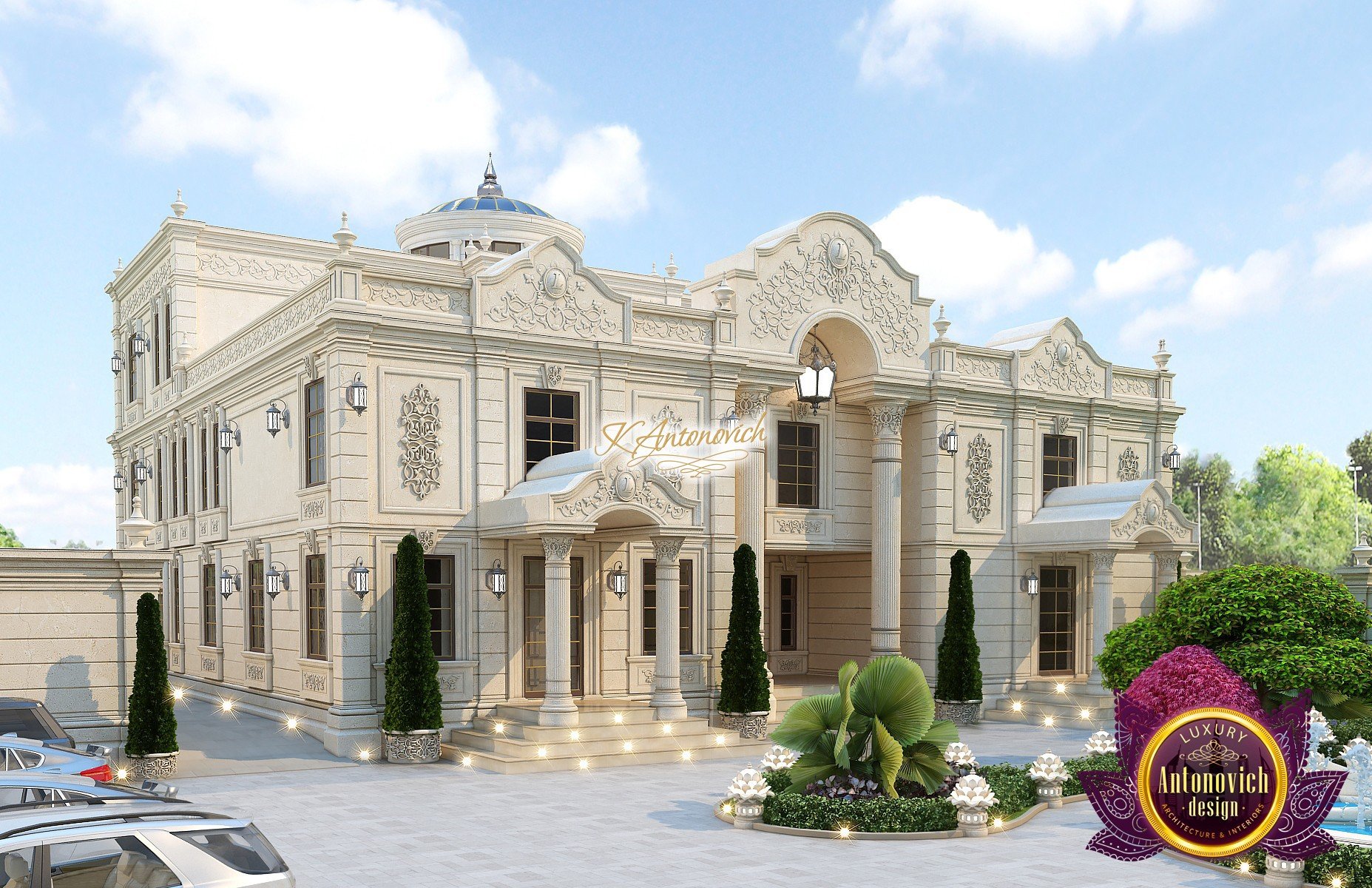 Luxury Classic Villa Exterior