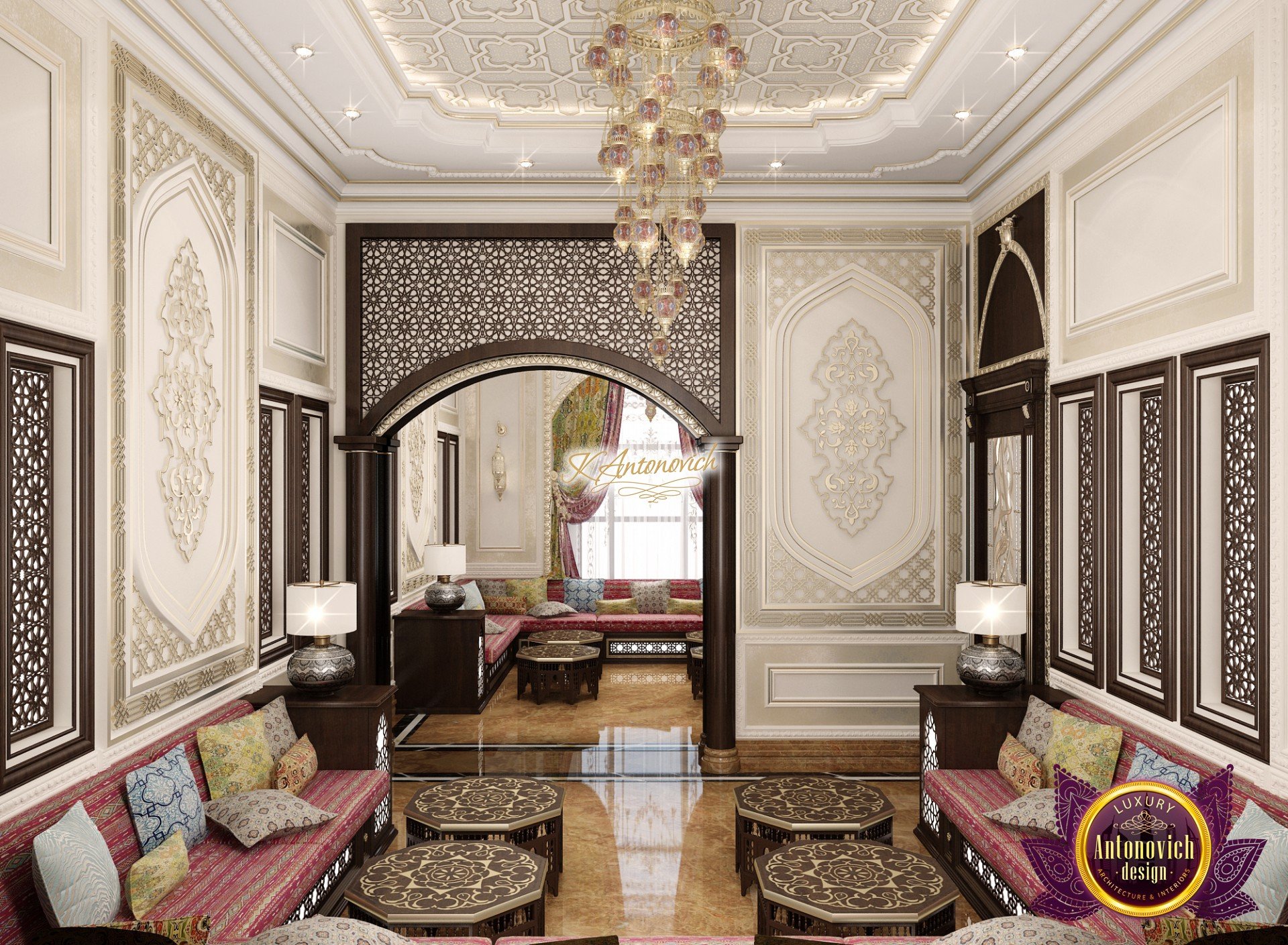  Living room in Arabic style