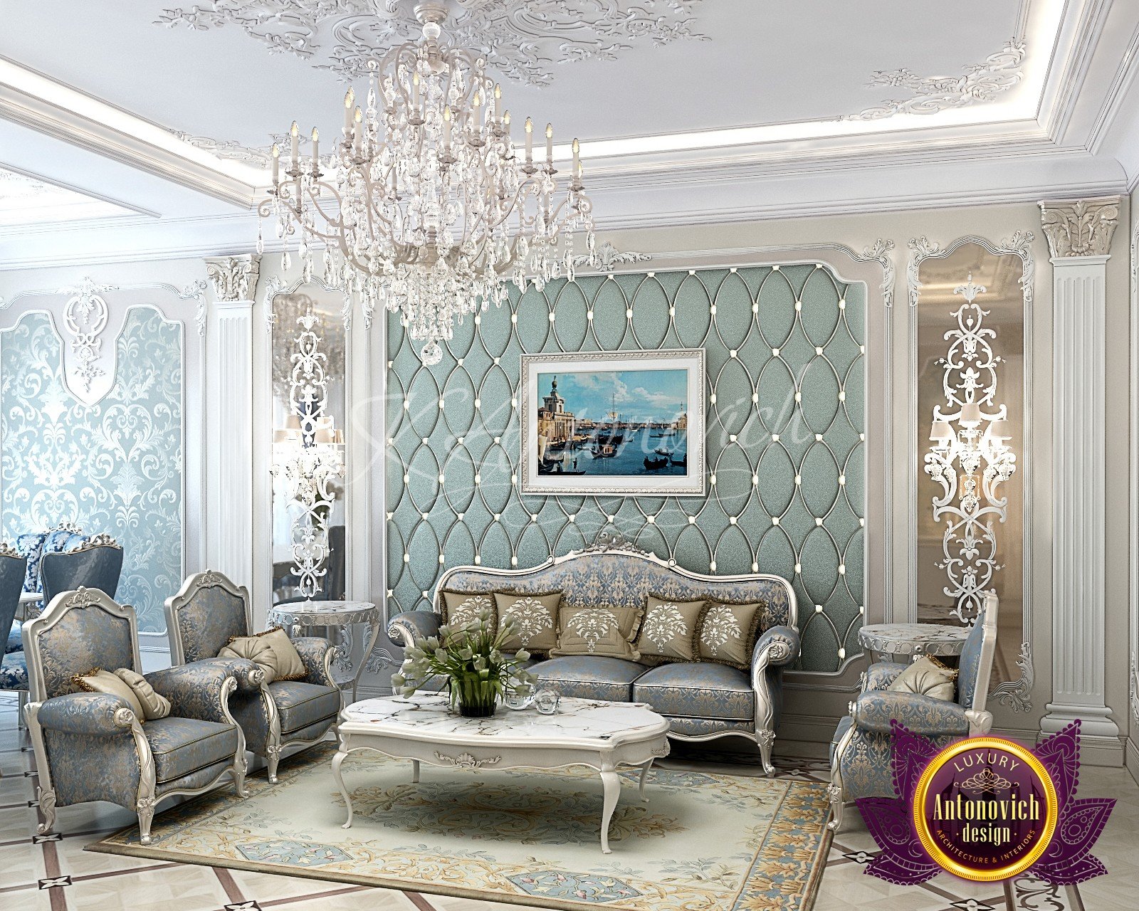 Elegant Apartment Interior Design in Dubai