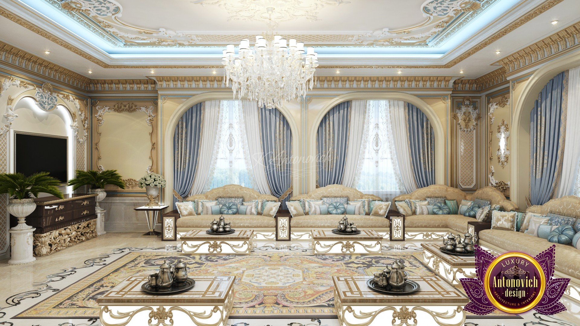 Majlis Interior Design Luxury House Interior Design - Reverasite