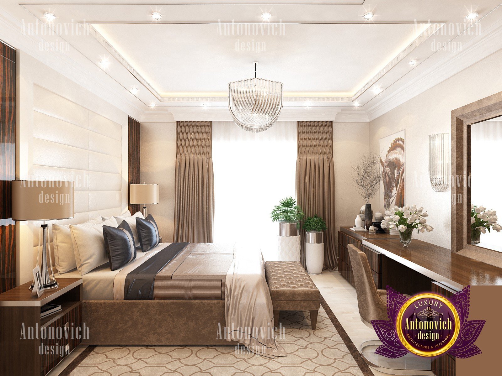 Elegant Bedroom Design Bangladesh