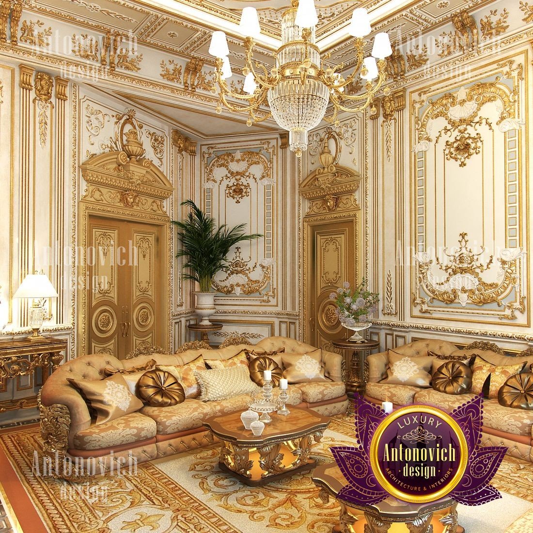 Interior design UAE Living room
