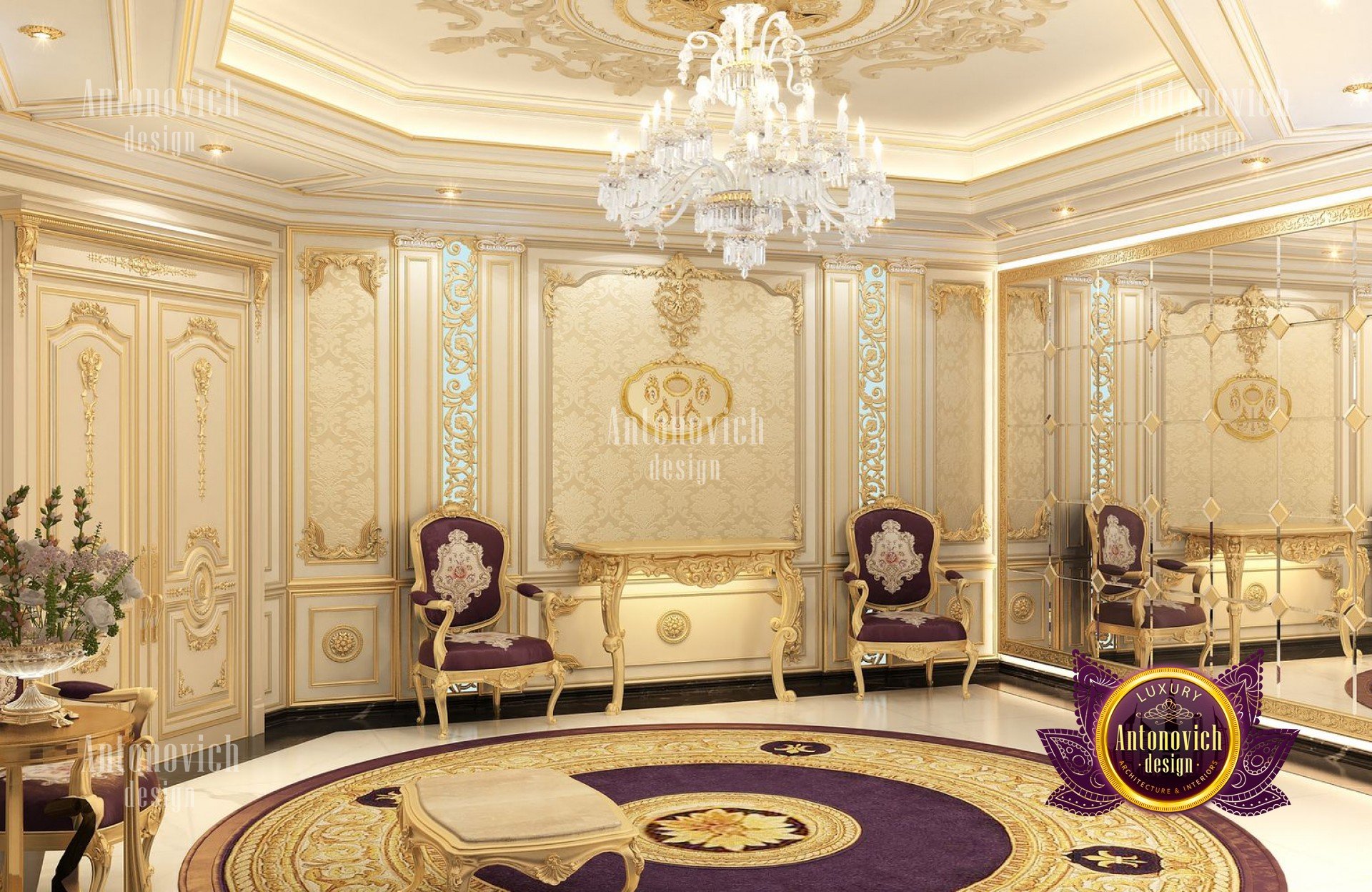  Classic  luxury interior 