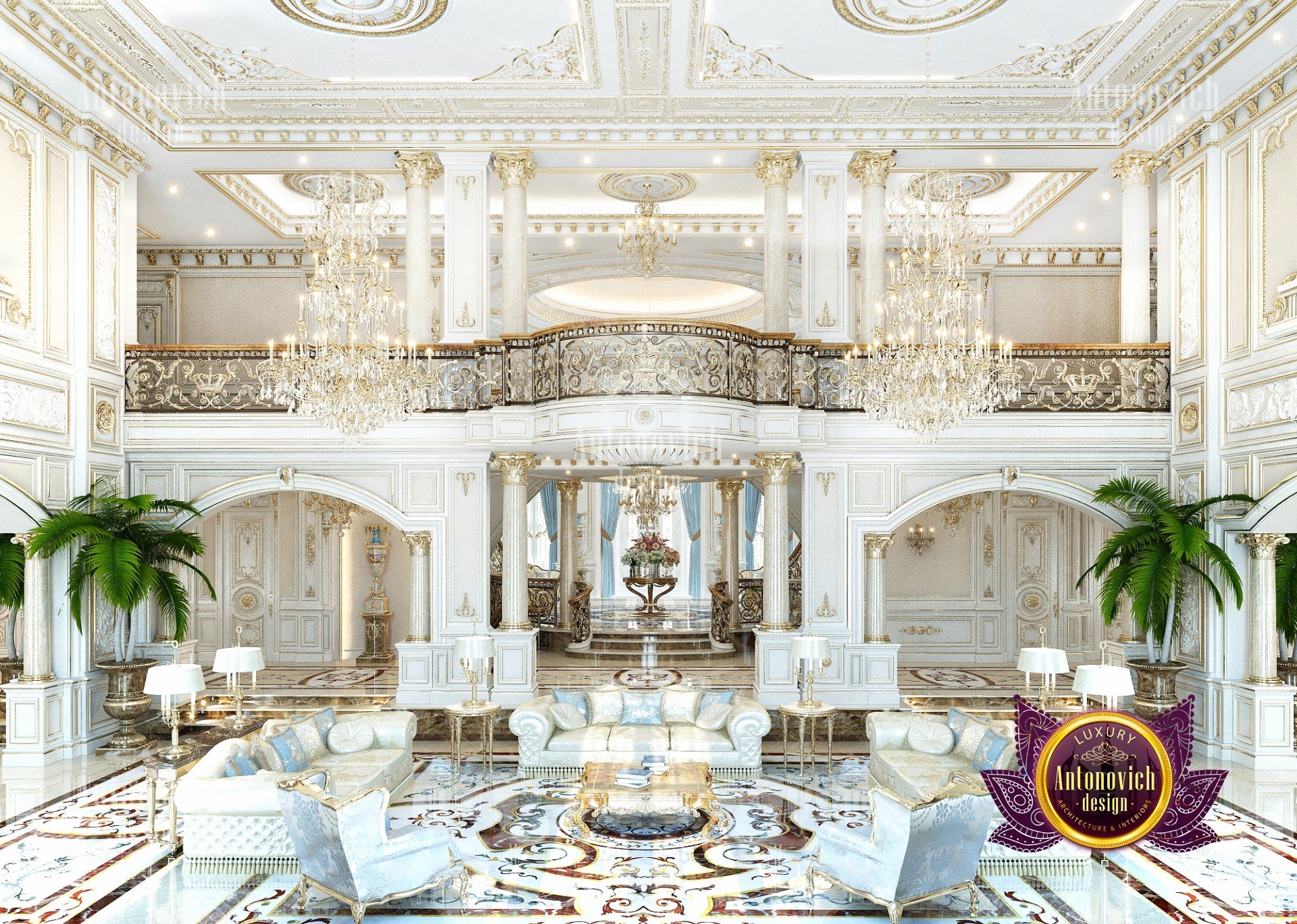 Dubai Interior Design Gallery By Luxury Antonovich Design Bedroom ...