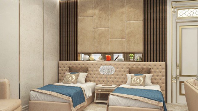 Double Bedroom Interior Designing