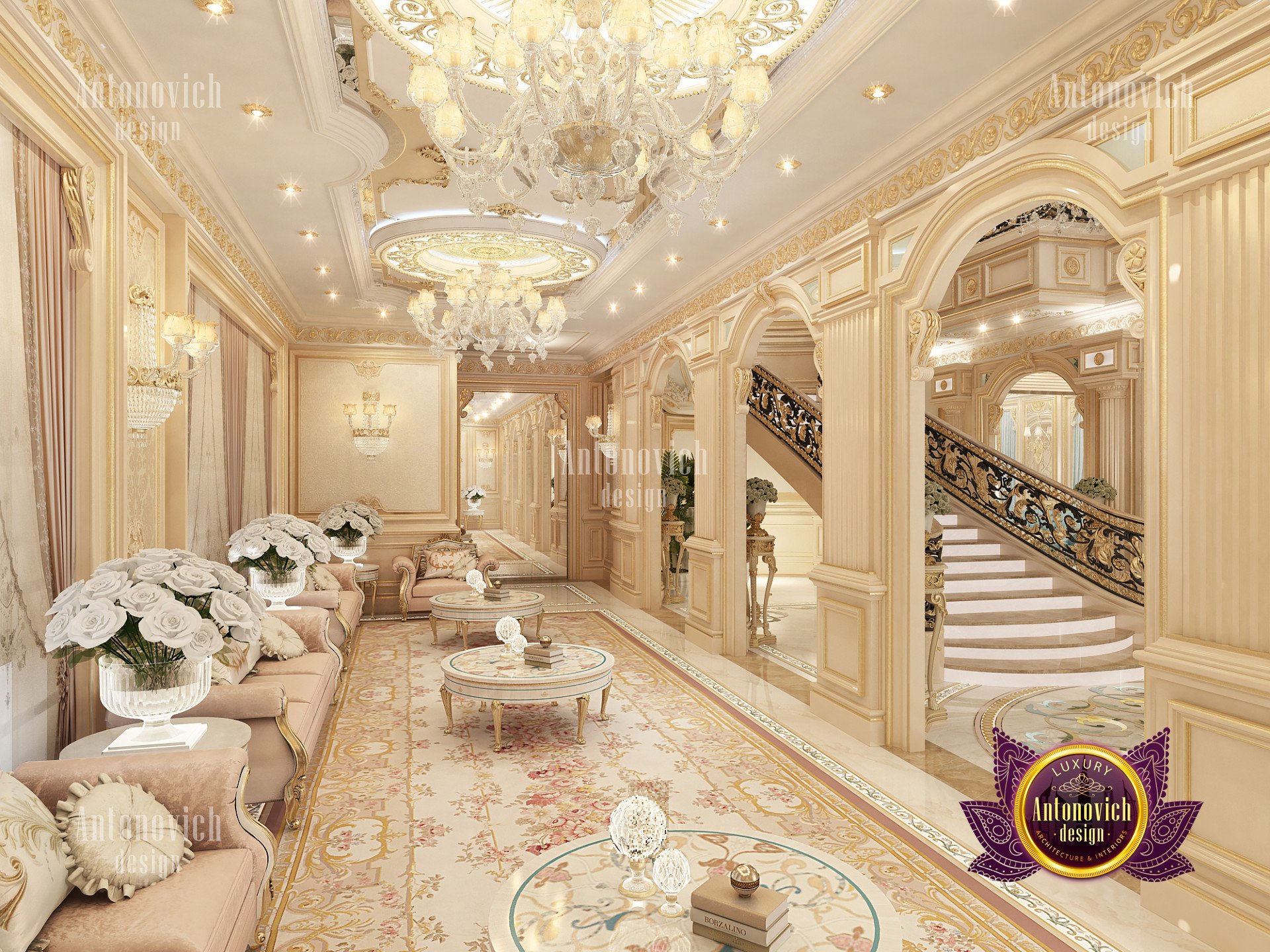 Dubai Interior Design Gallery By Luxury Antonovich Design Bedroom ...