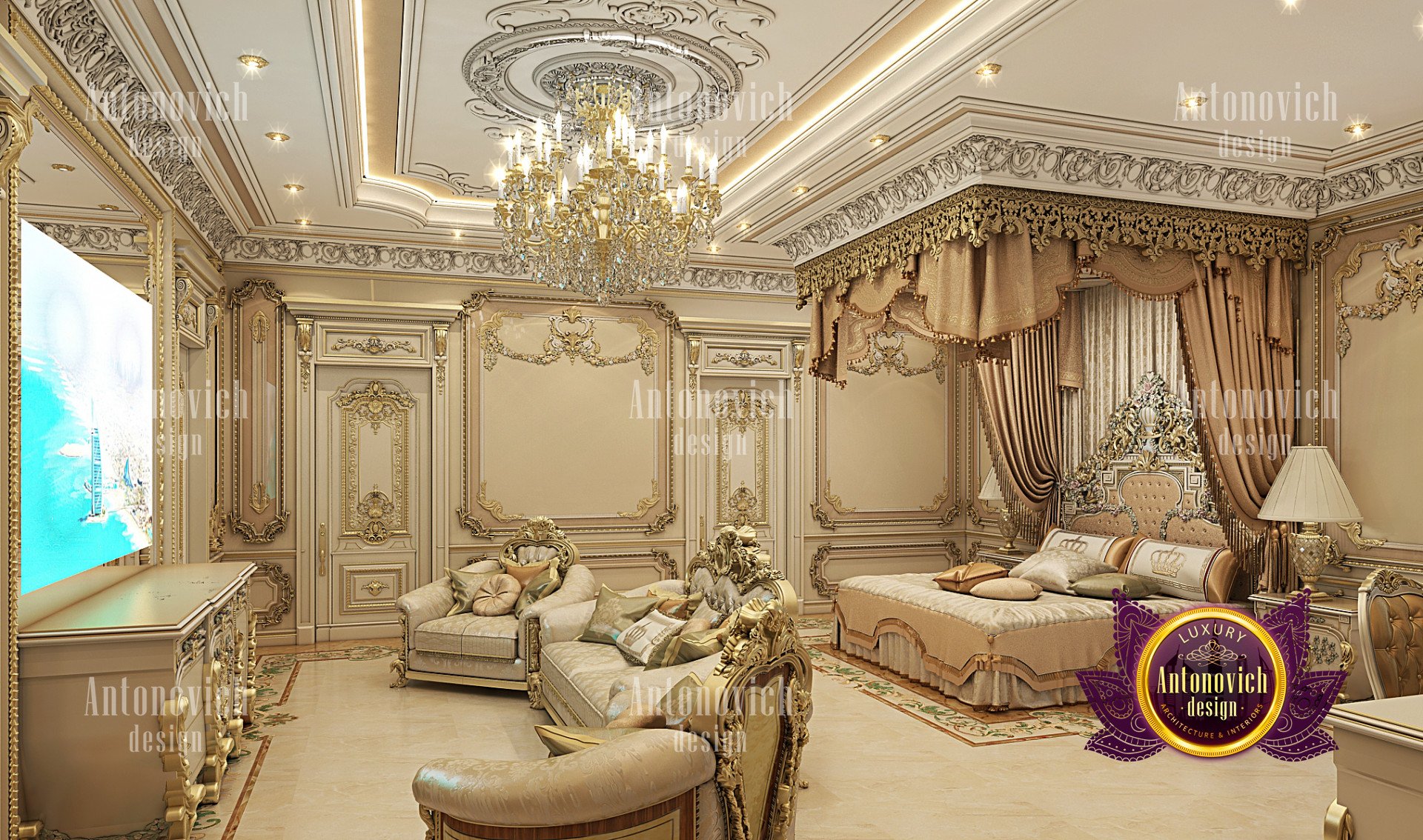 Amazing luxury bedroom