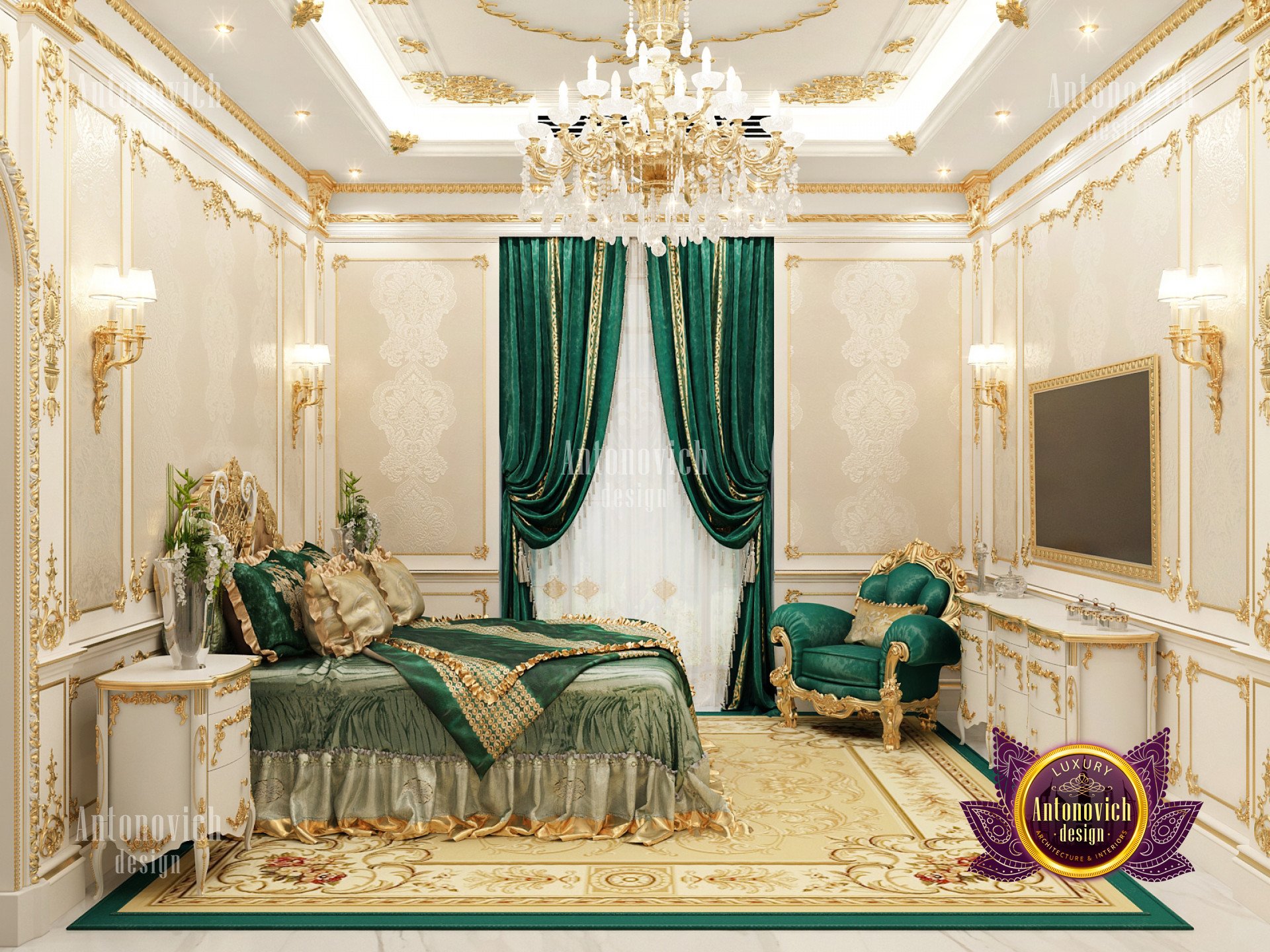 Classic luxury Bedroom