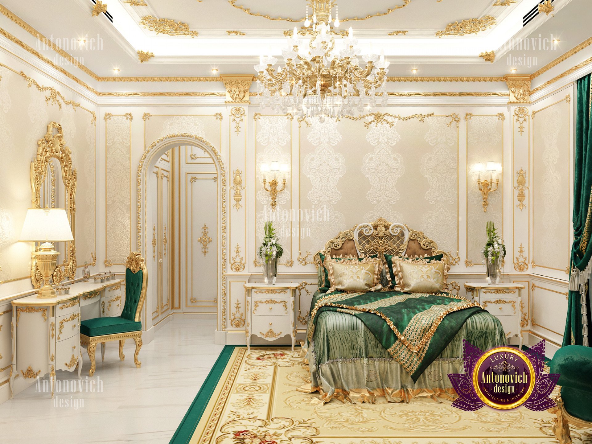 Classic luxury Bedroom
