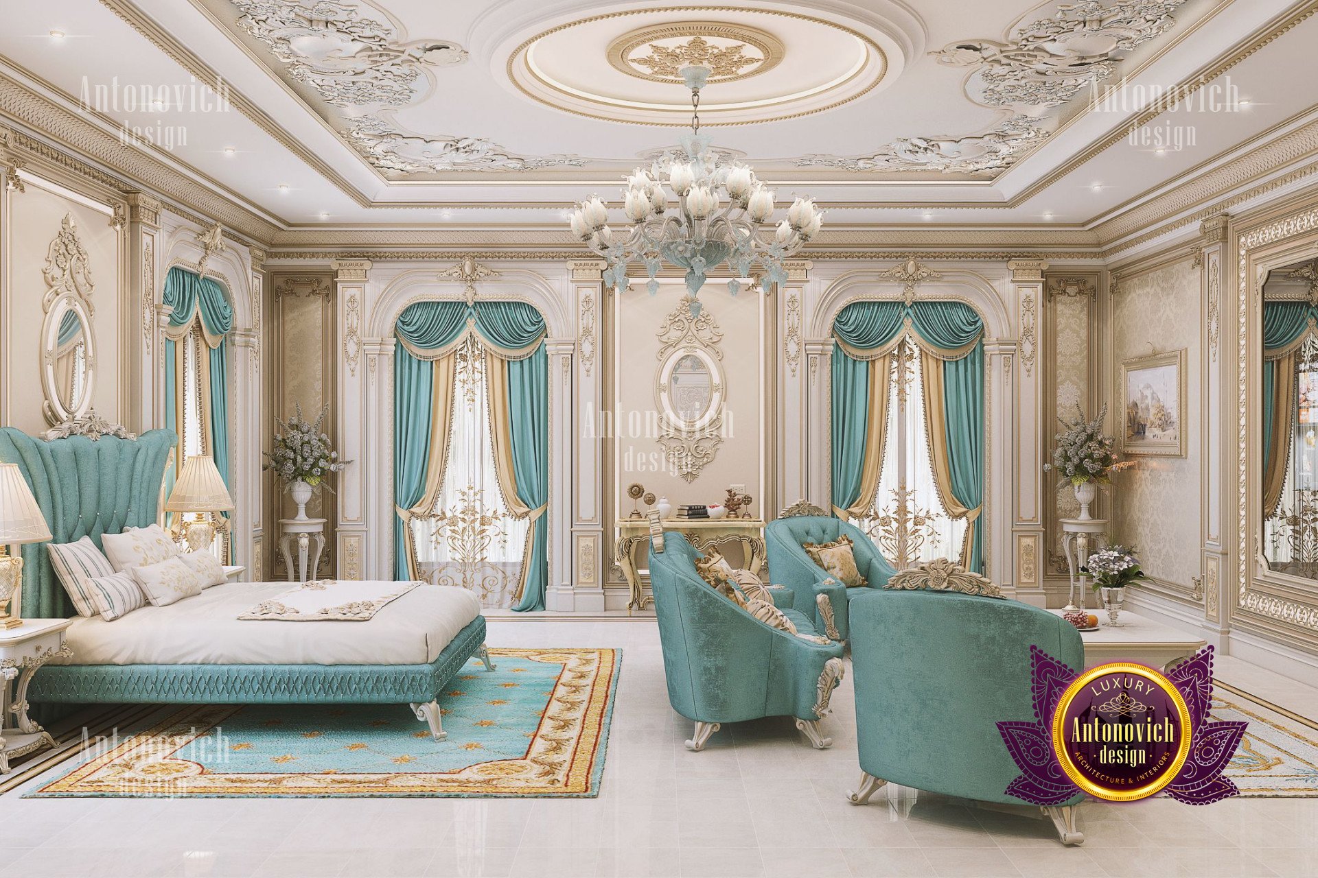 Real luxury big bedroom
