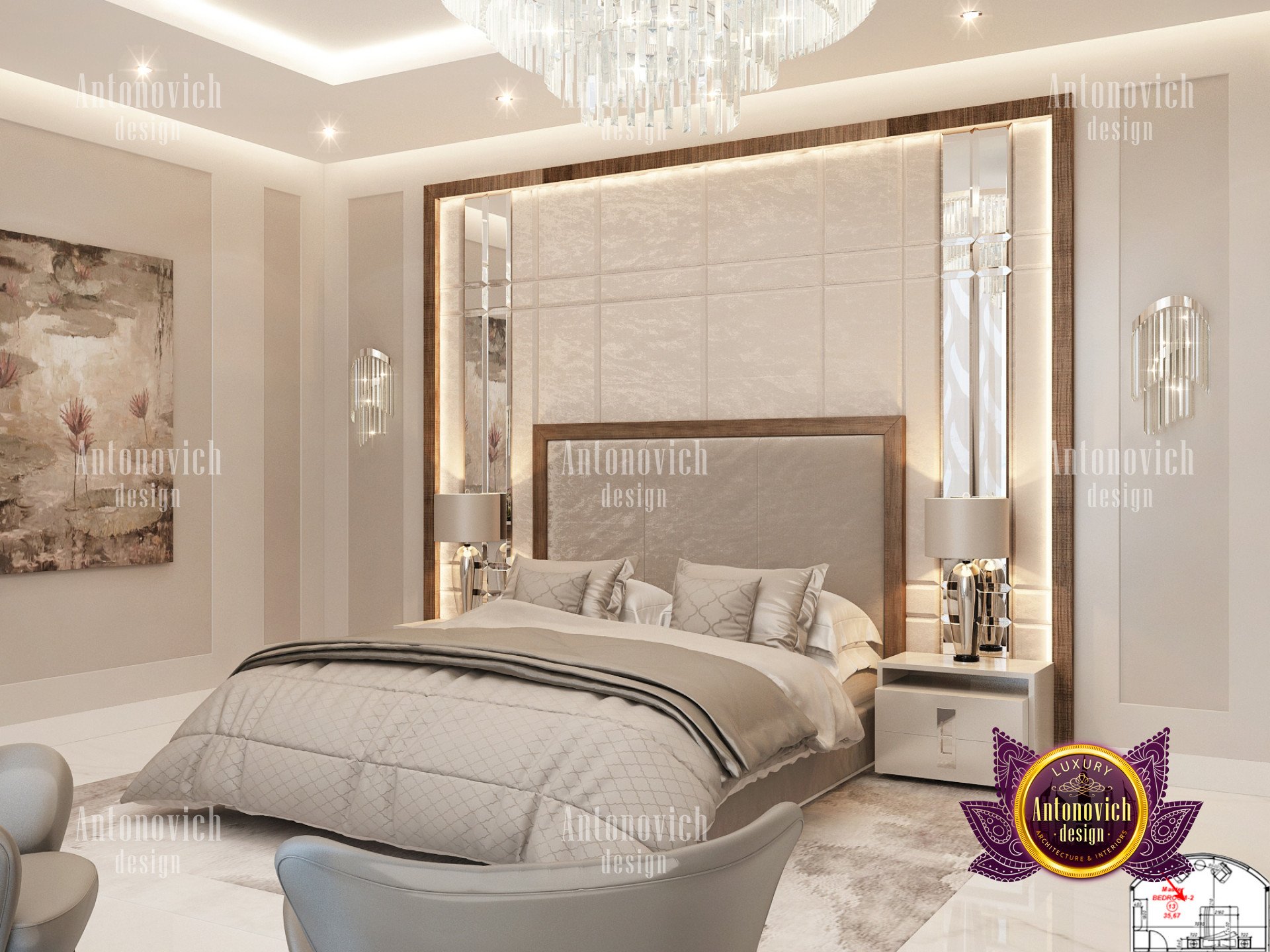 Exquisite Bedroom Design Idea